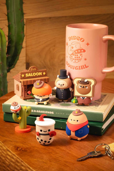 Smoko Friends 2.5" Wild West Vinyl Blind Box