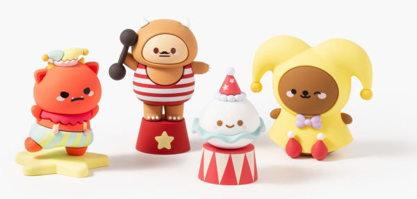 Smoko Friends Circus Blind Box Figure