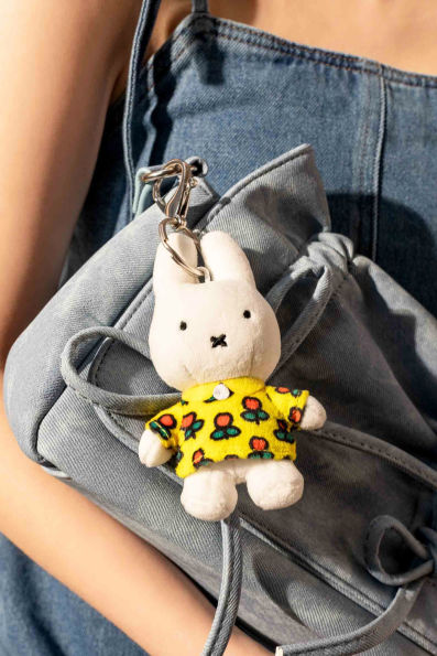 Smoko Miffy Tulip Bag Charm
