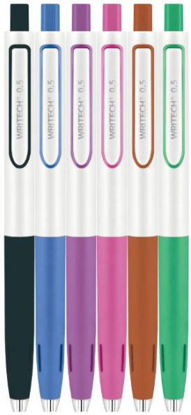 Space Up Gel Pen S/6 - Assorted Ink