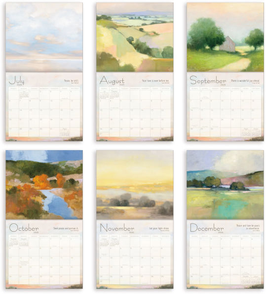 2025 Legacy Hopeful Horizons 12 Month Wall Calendar