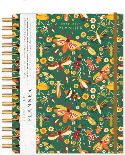 2024 -2025 Seedlings Floral Insect Weekly Planner