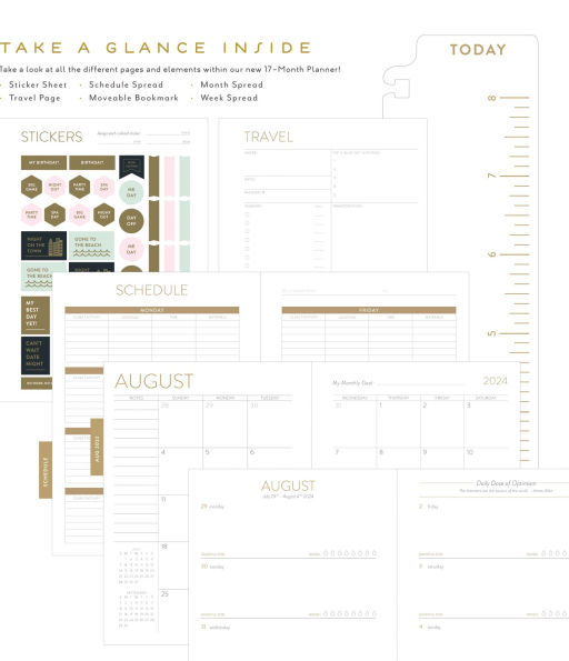 2024 -2025 Seedlings Floral Insect Weekly Planner