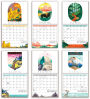 Alternative view 5 of 2025 Seedlings National Parks 12 Month Wall Calendar