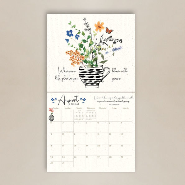 2026 Legacy Be Still 12 Month Wall Calendar