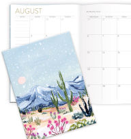 Title: 2025-2026 On the Bright Side Saguaro 17-Month On-the-Go Softcover Planner