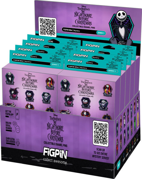 FiGPiN Mystery Pin - The Nightmare Before Christmas Series 1