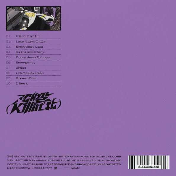 1ST ALBUM: Killin' It [Killin' It Ver.] [Digipak]