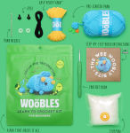Alternative view 3 of Oscar the Triceratops Learn to Crochet kit