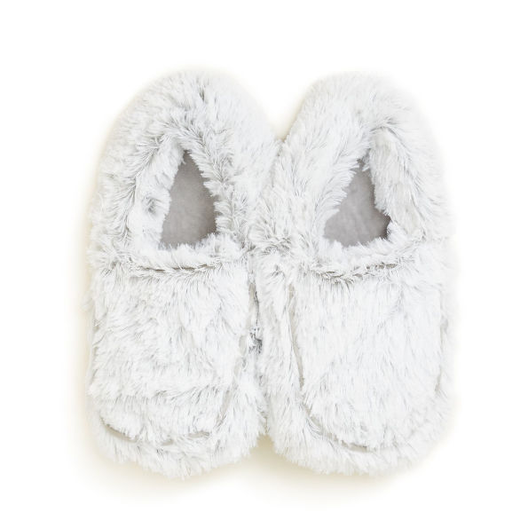 MARSHMALLOW GRAY WARMIES SLIPPERS