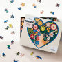 Alternative view 2 of Heart Bouquet 634 Piece Puzzle