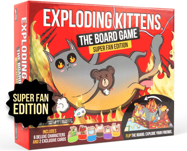 Exploding Kittens The Board Game - Premium B&N Edition