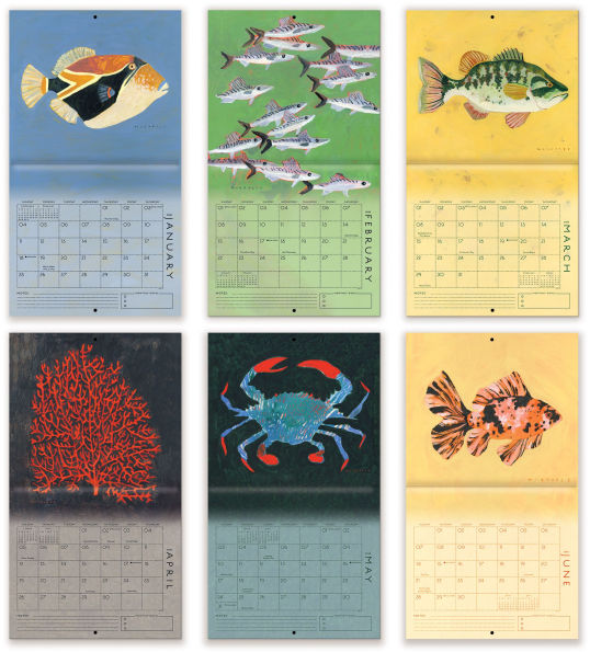 2026 Seedlings Keep Swimming 12 Month Wall Calendar