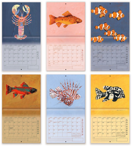 2026 Seedlings Keep Swimming 12 Month Wall Calendar