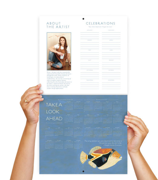 2026 Seedlings Keep Swimming 12 Month Wall Calendar