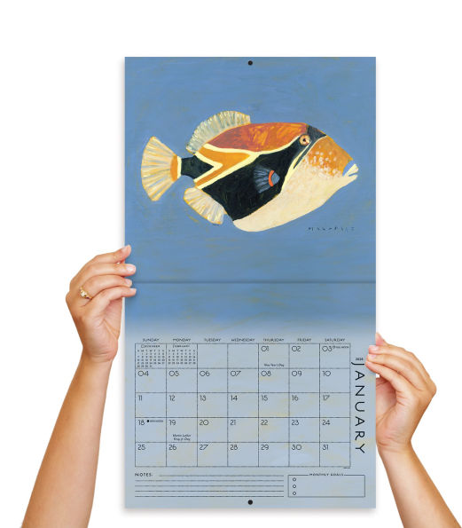 2026 Seedlings Keep Swimming 12 Month Wall Calendar