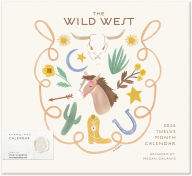 Title: 2026 Seedlings The Wild West 12 Month Wall Calendar