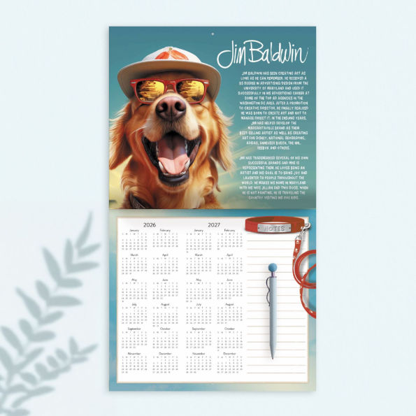 2026 On the Bright Side The Good Life 12 Month Wall Calendar