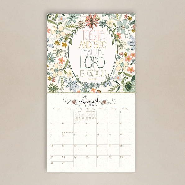 2026 Legacy Hope 12 Month Wall Calendar