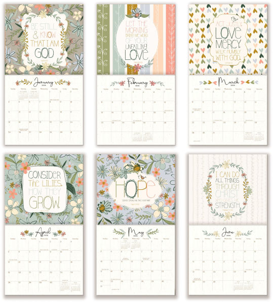 2026 Legacy Hope 12 Month Wall Calendar