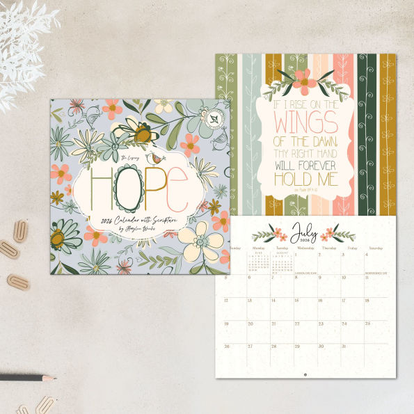 2026 Legacy Hope 12 Month Wall Calendar