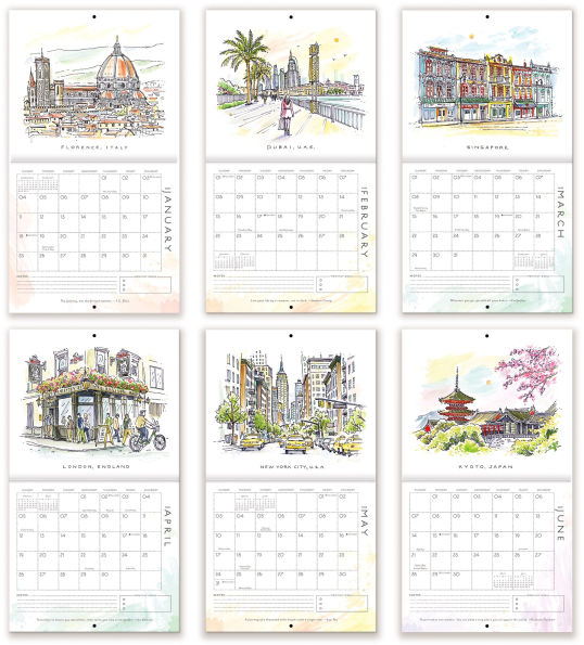 2026 Seedlings Elsewhere 12 Month Wall Calendar