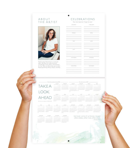 2026 Seedlings Elsewhere 12 Month Wall Calendar