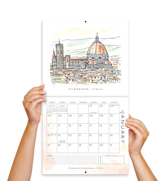 2026 Seedlings Elsewhere 12 Month Wall Calendar