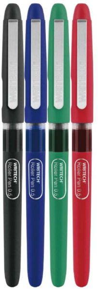 Bright Liquid Rollerball Pen S/4 - Assorted Ink