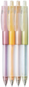 Title: Super Soft Grip Autumn Gel Pen S/4 - Black Ink