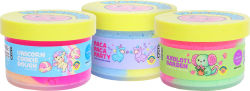 Alternative view 5 of PeachyBbies 3 Piece Slime Pack Unicorn Cookie Dough, Axolotl Garden & Paca Paca Party