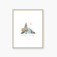 Title: TYOU Grateful For You Mountain Notecards S/8