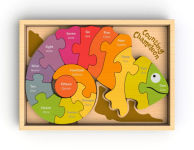 Alternative view 7 of Counting Chameleon Wooden Number Puzzle