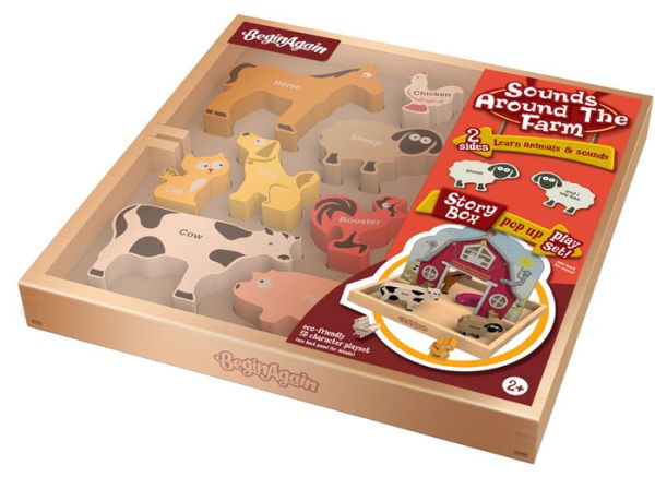 The Sounds Around the Farm Story Box Pop Up Play Set