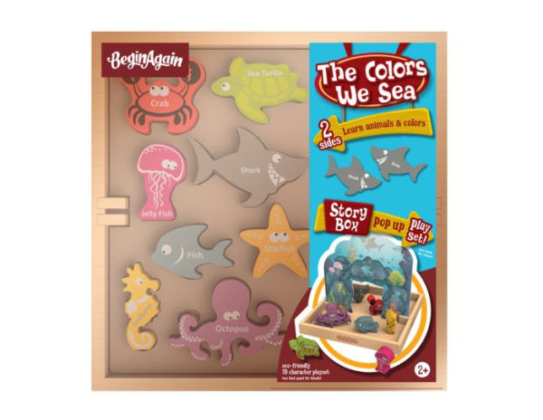 The Colors We Sea Story Box Pop Up Play Set