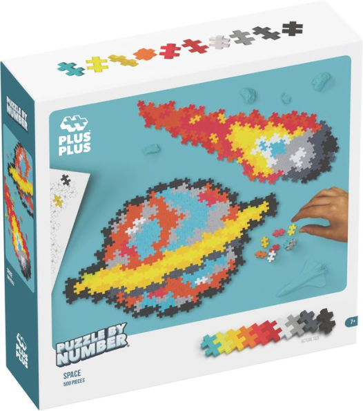 Plus-Plus - Puzzle By Number 500 pc Space