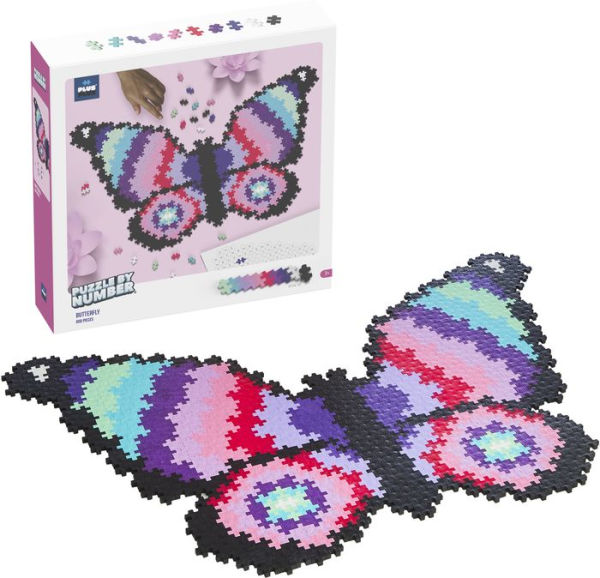 Puzzle by Number - 800 pc Butterfly