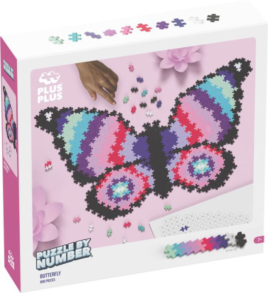 Puzzle by Number - 800 pc Butterfly