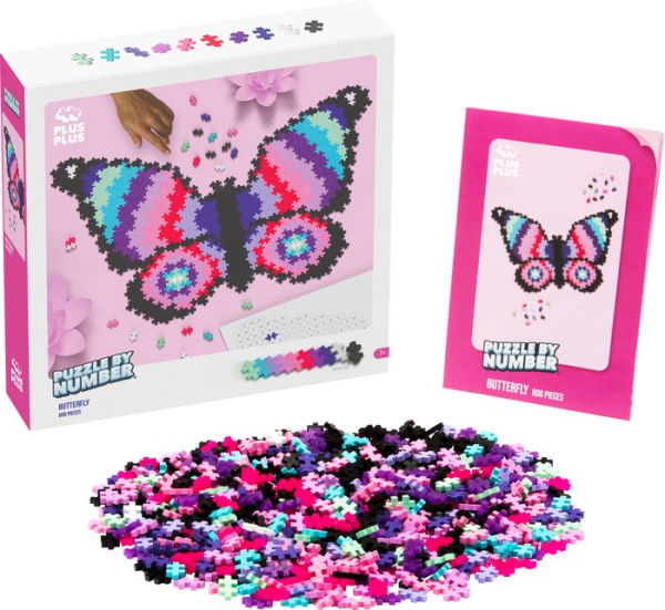 Puzzle by Number - 800 pc Butterfly