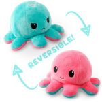 Alternative view 1 of Original Reversible Octopus Pink/Aqua Plushie