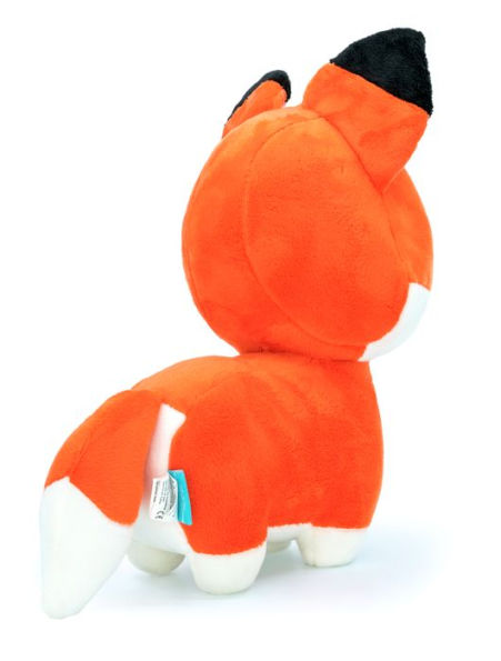 Bellzi Orange Fox Stuffed Animal Plush