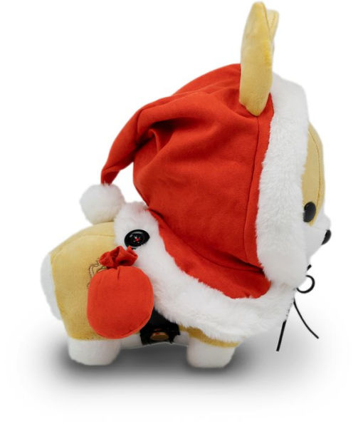 Mini Soft Corgi in Santa Suit