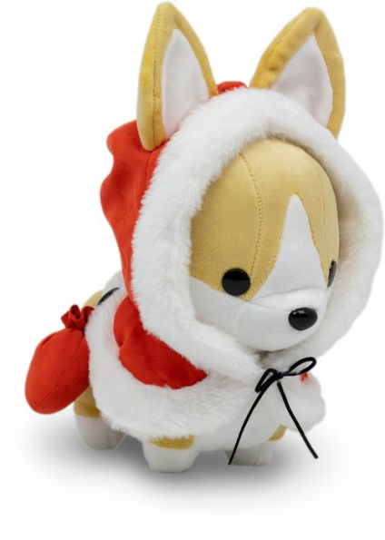 Mini Soft Corgi in Santa Suit