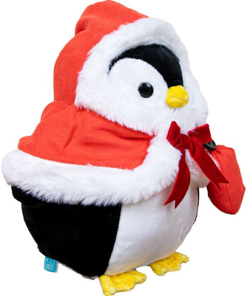 Penguin with Santa Outfit