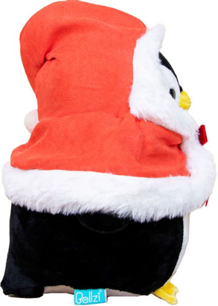 Penguin with Santa Outfit