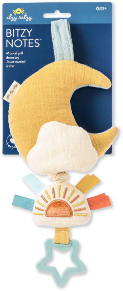 Bitzy Notes Musical pull-down toy Moon