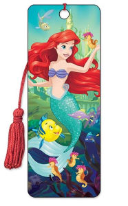 Title: Ariel Swimming - Disney Bookmark