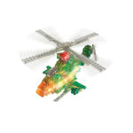 Alternative view 2 of Laser Pegs Helicopter 8-in-1 Building Set