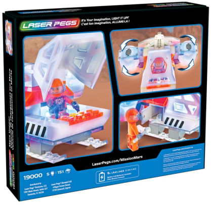laser pegs mars