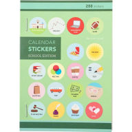 Title: Calendar School Stickers